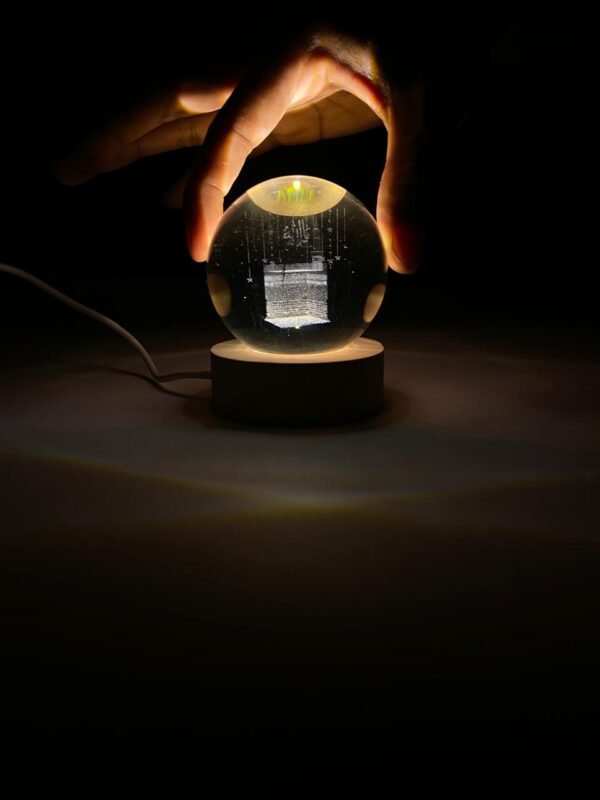 3D Khan-e-Kaaba Glowing Lamp Ball