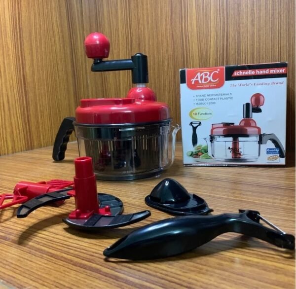 10-in-1 Hand Chopper & Mixer